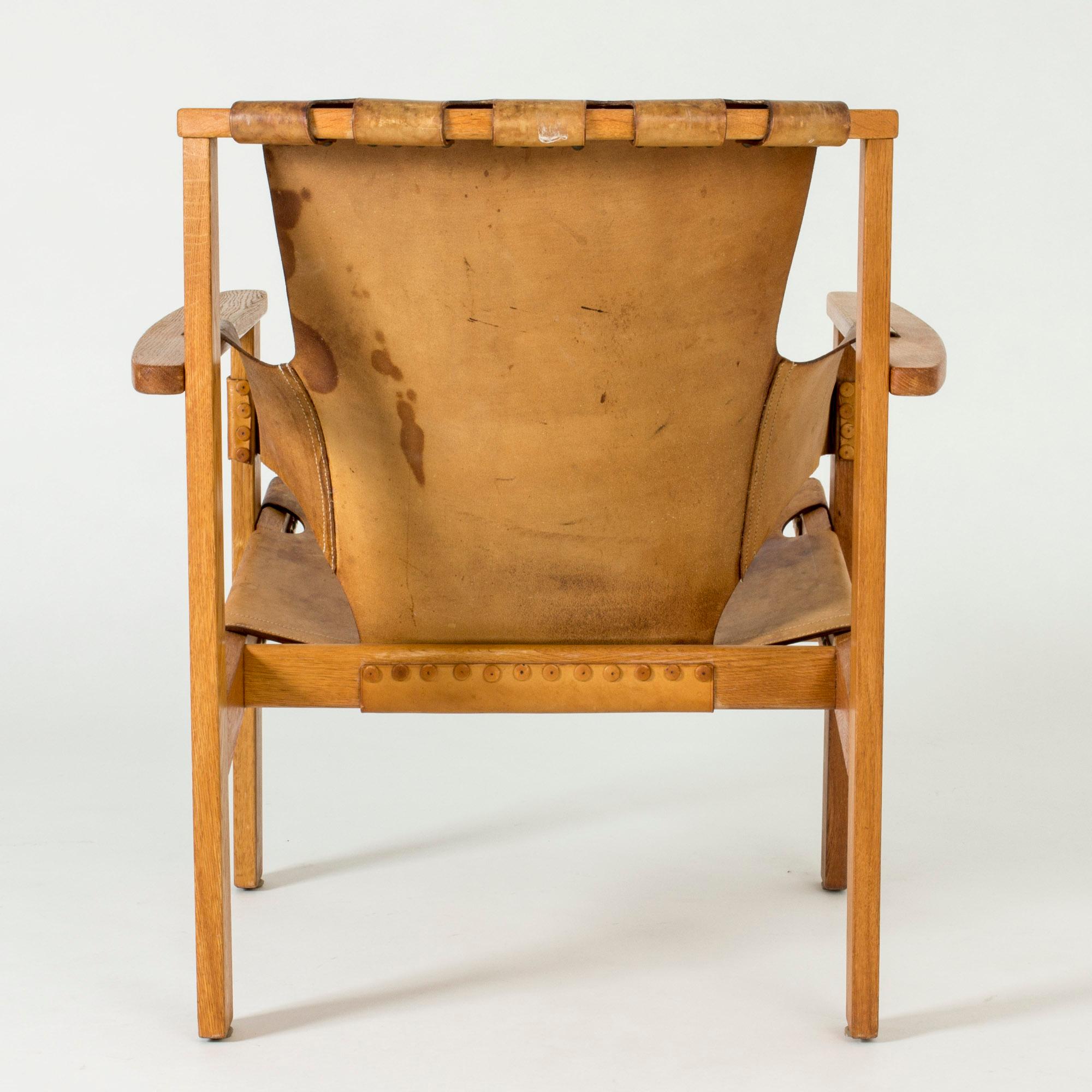 Silla de cuero 