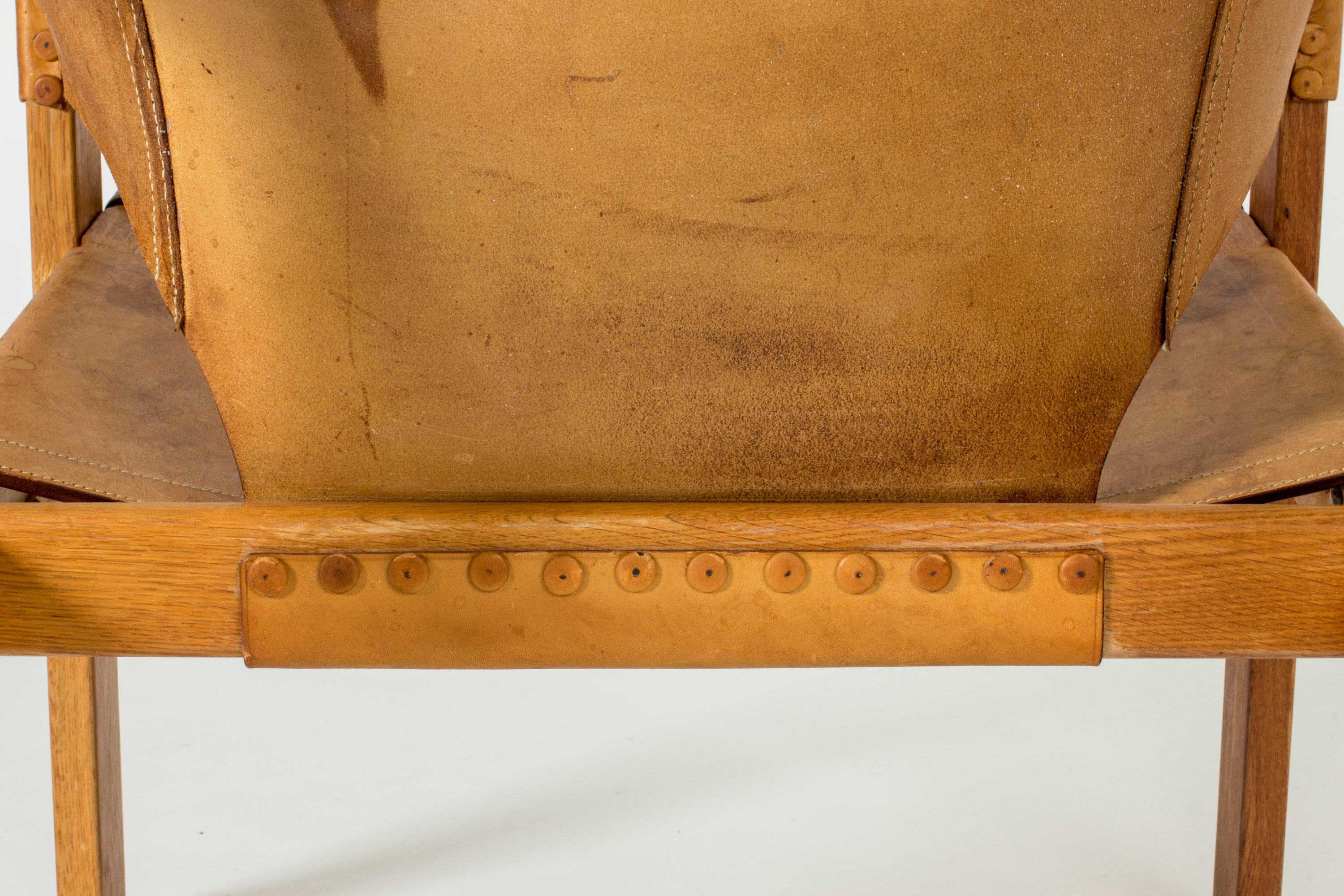 Silla de cuero 