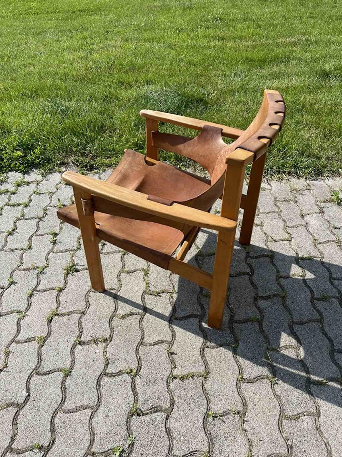 Swedish Trienna Lounge Chair by Carl-Axel Acking 1957 For Sale