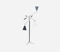 Triennale Floor Lamp, Angelo Lelli for Arredoluce