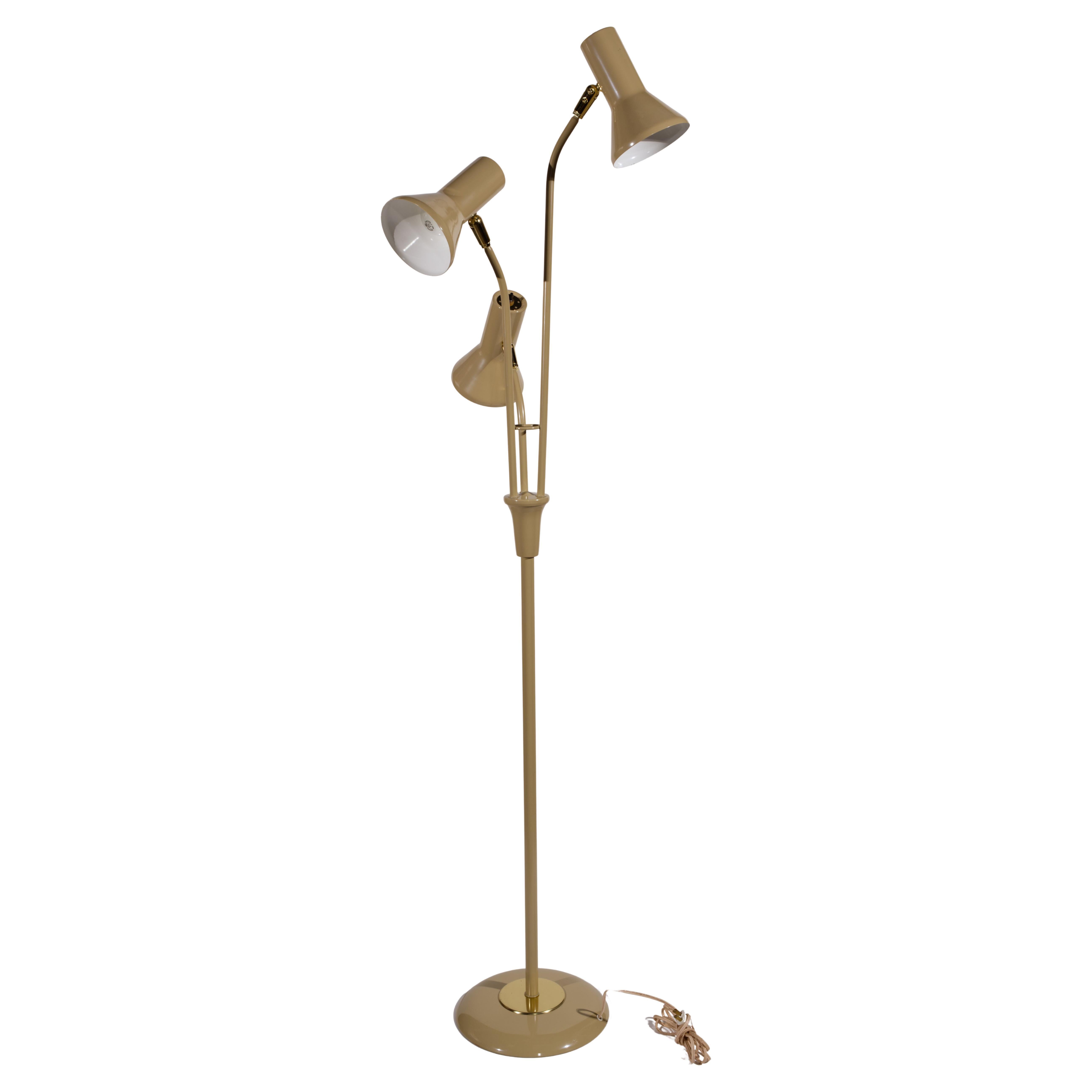 Triennale Floor Lamp Attributed to Gerald Thurston for Lightolier, 1960s