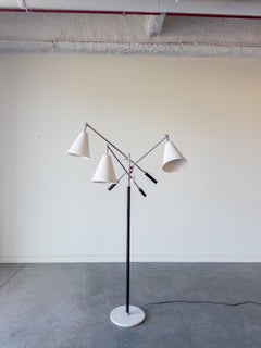 Triennale Stehleuchte von Angelo Lelii für Arredoluce