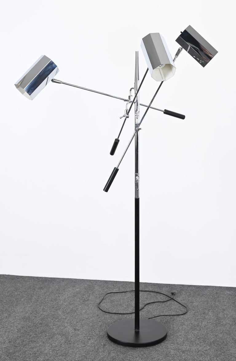 Triennale Floor Lamp by Robert Sonneman, 1960s 1