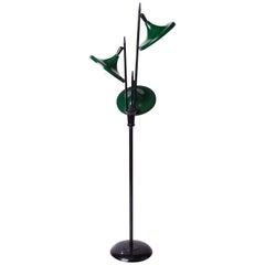 Triennale Floor Lamp in Lacquered Metal by Gerald Thurston for Lightolier, 1950s