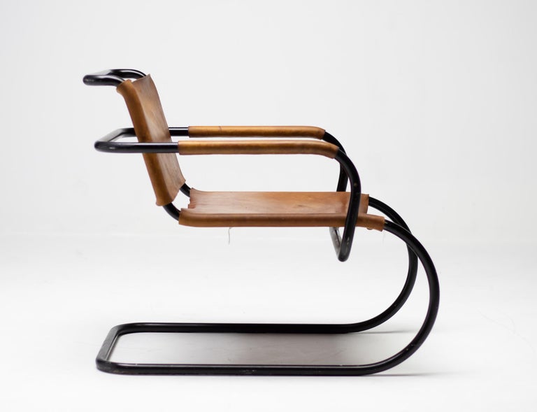 Triennale Lounge Chair by Franco Albini, 1933 In Good Condition For Sale In Dronten, NL