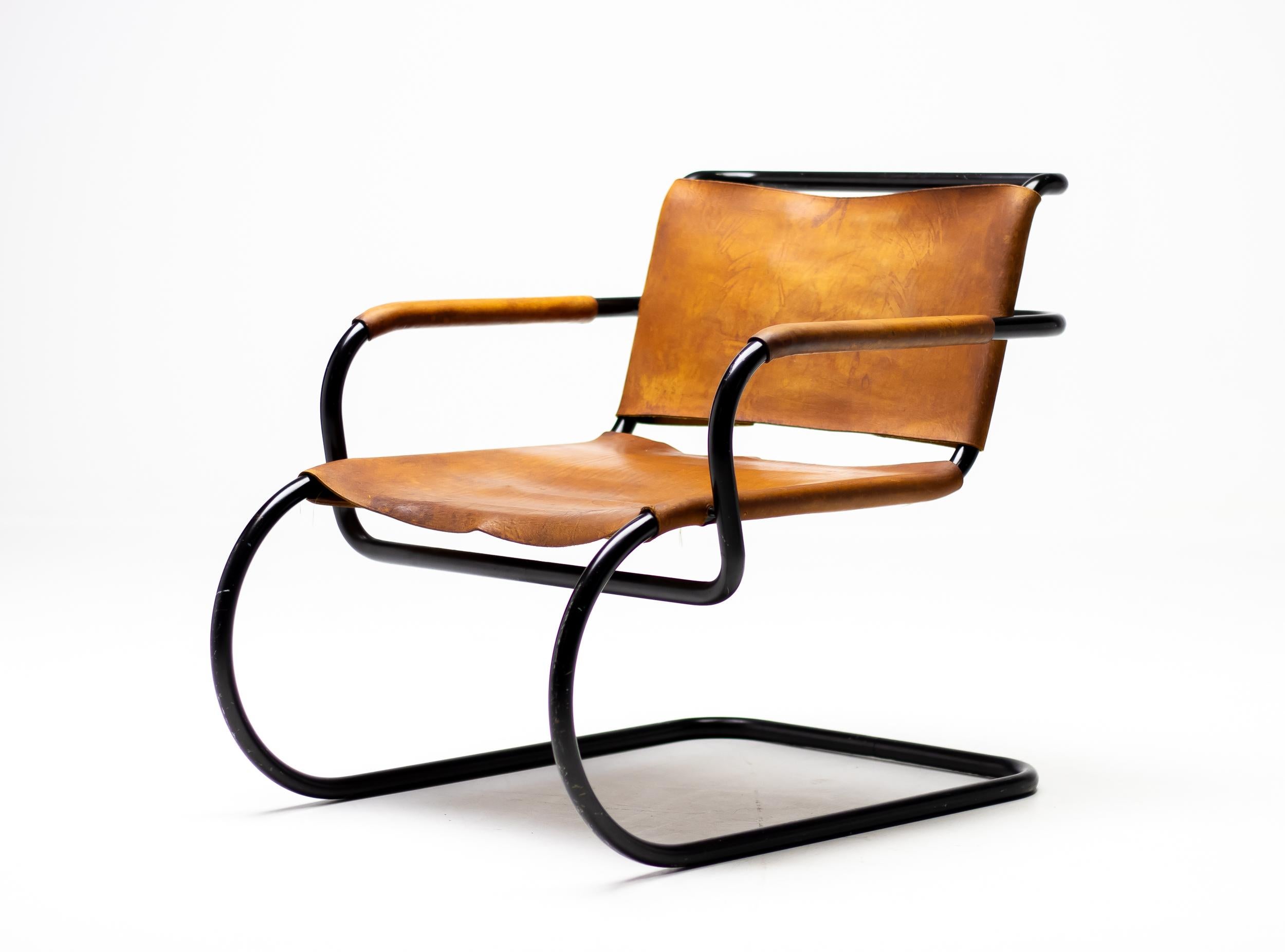 Steel Triënnale Lounge Chair by Franco Albini, 1933 For Sale