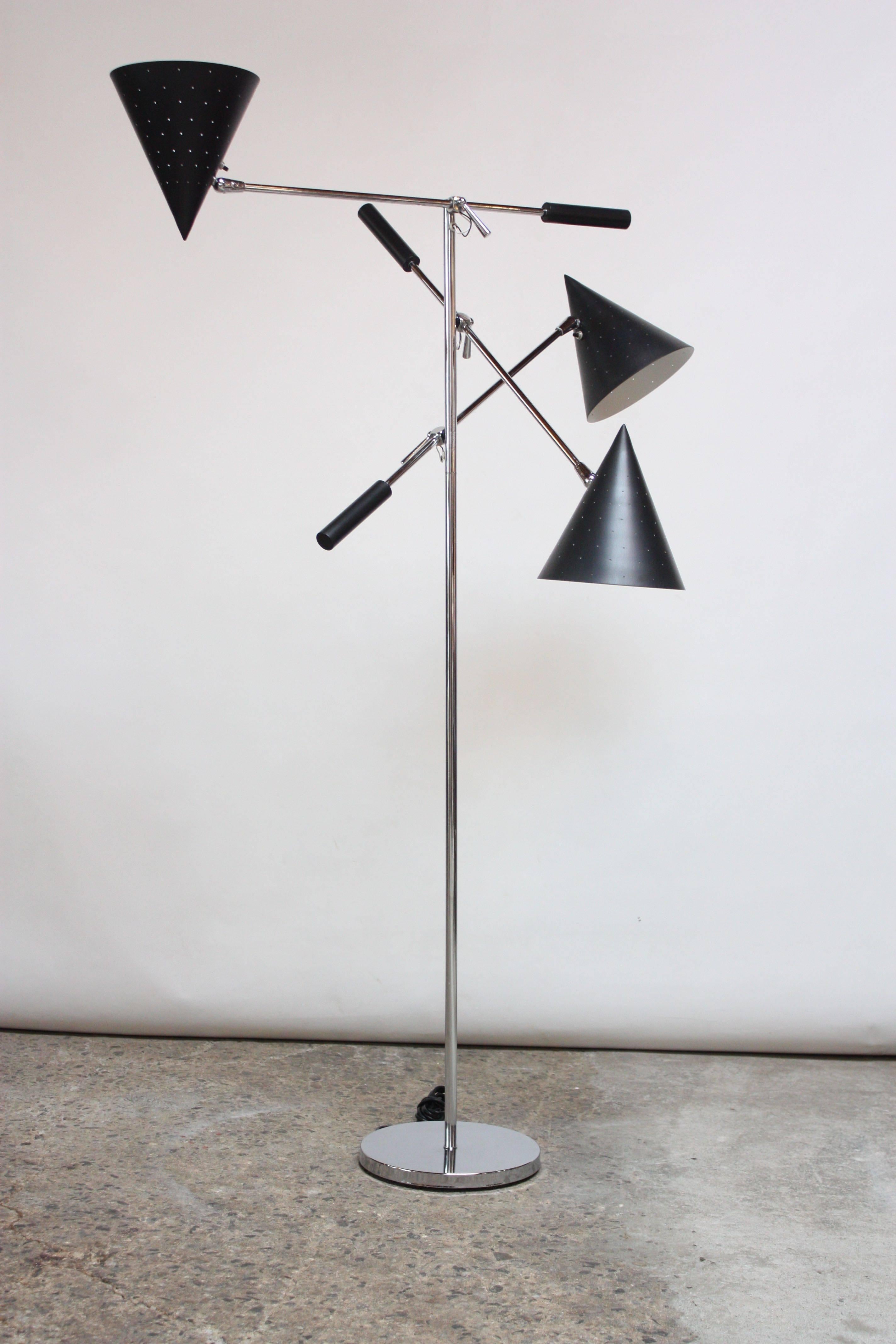American Triennale Style Floor Lamp by Lightolier