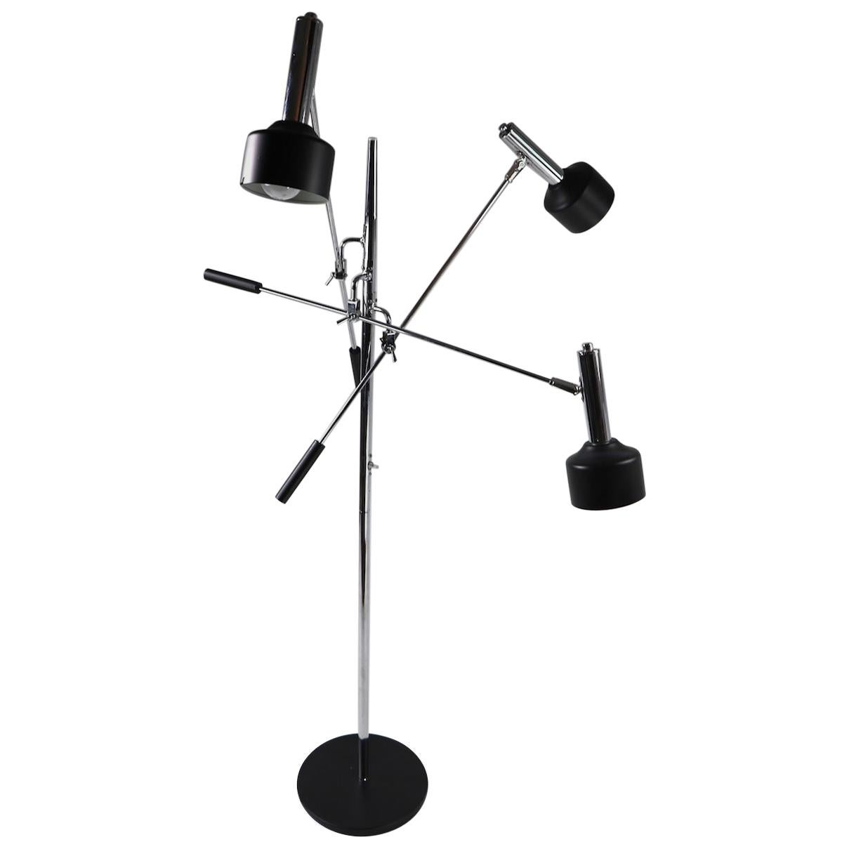 Triennale Three-Arm Floor Lamp  by Robert Sonneman