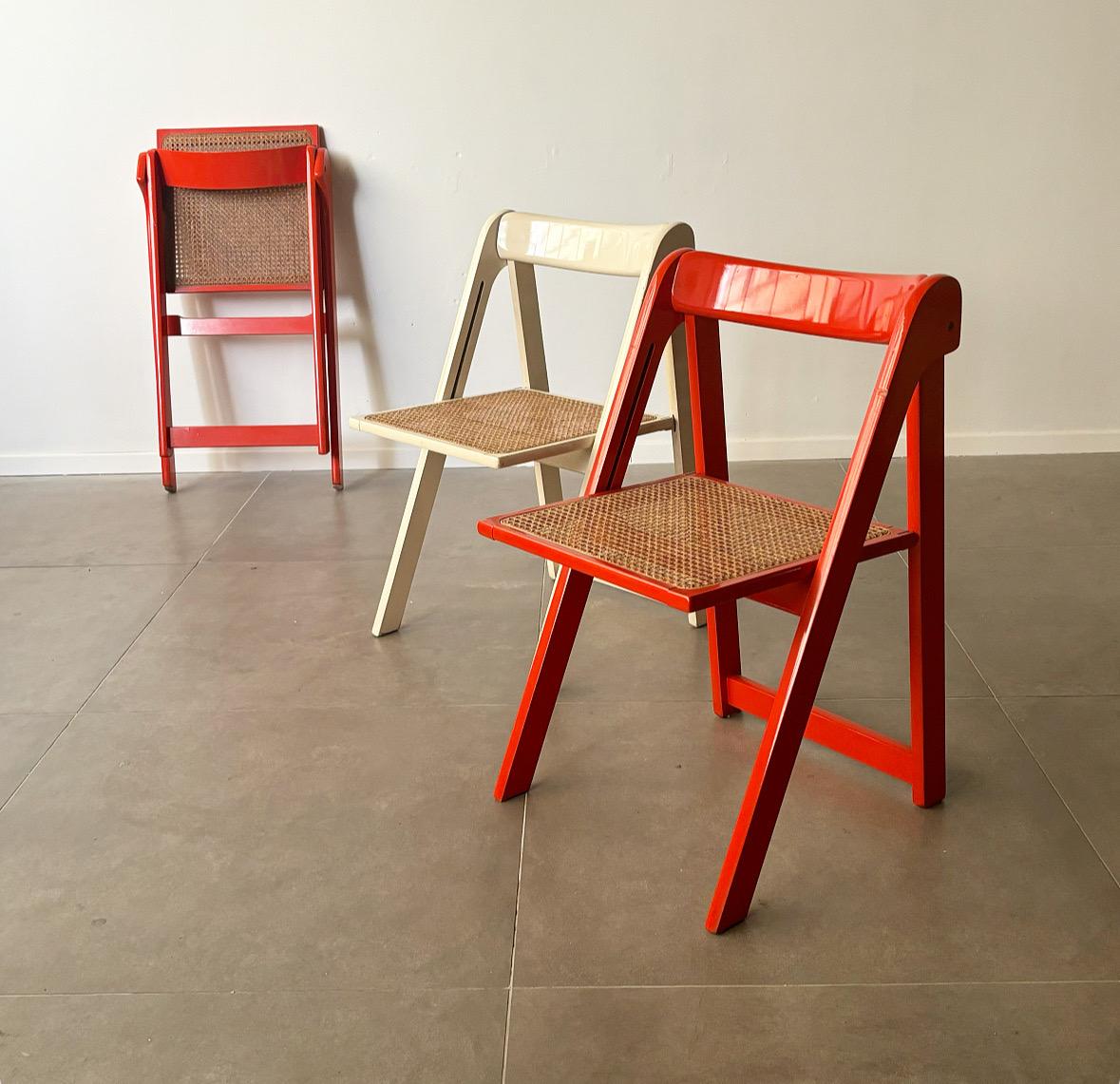 20th Century Trieste Chairs by Jacober and d'Aniello for Bazzani, 1960's