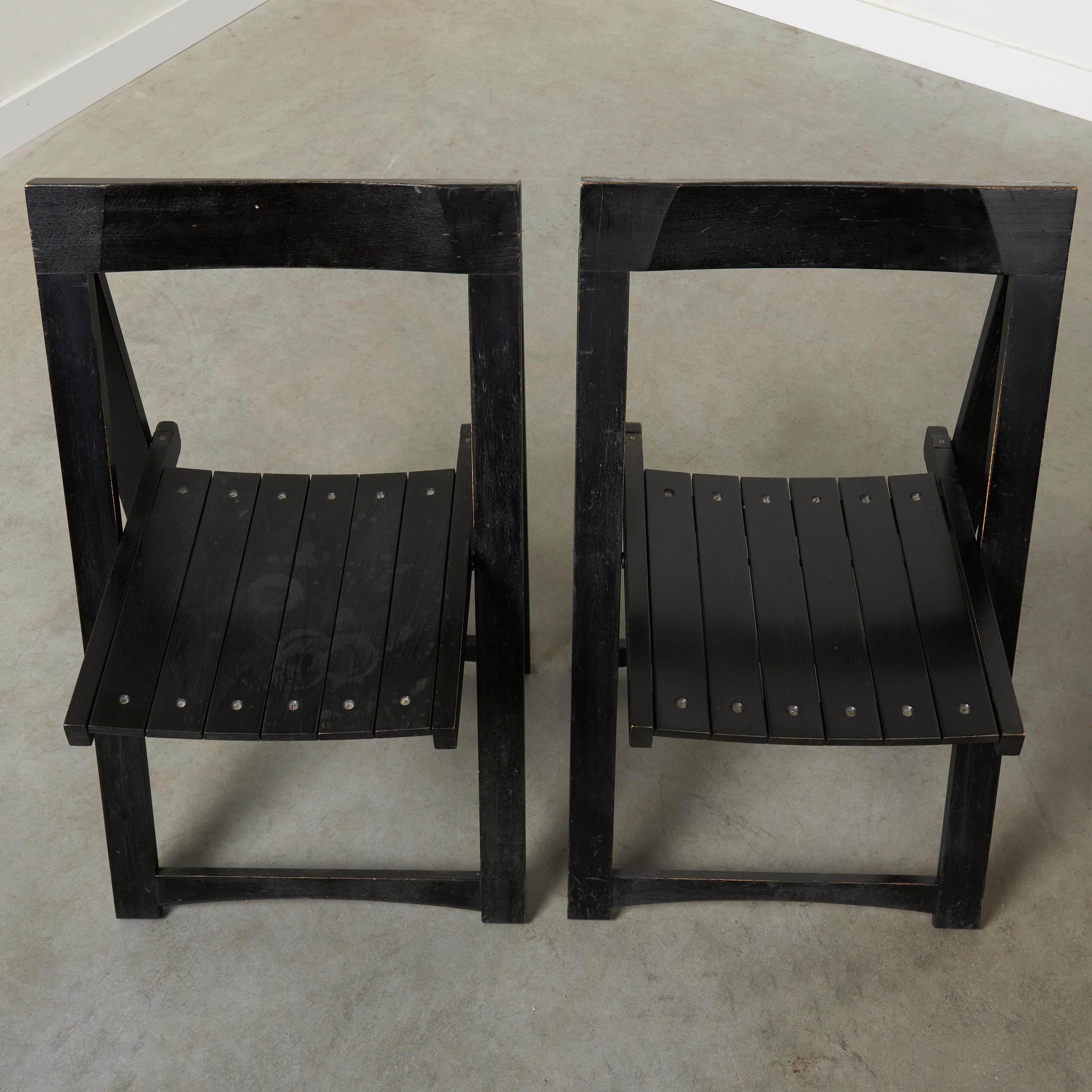 Chaises pliantes Trieste d'Aldo Jacober, années 1960 en vente 3