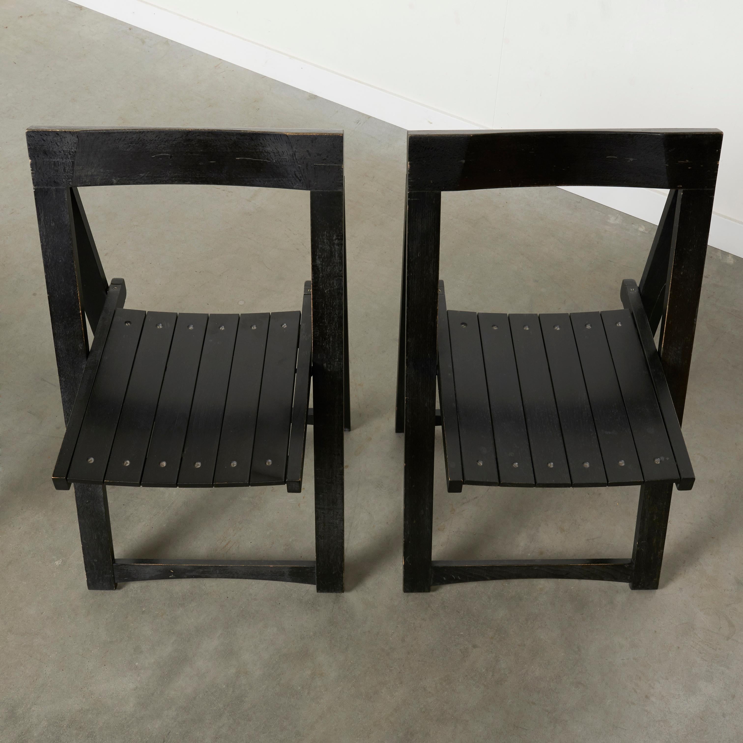 Chaises pliantes Trieste d'Aldo Jacober, années 1960 en vente 4