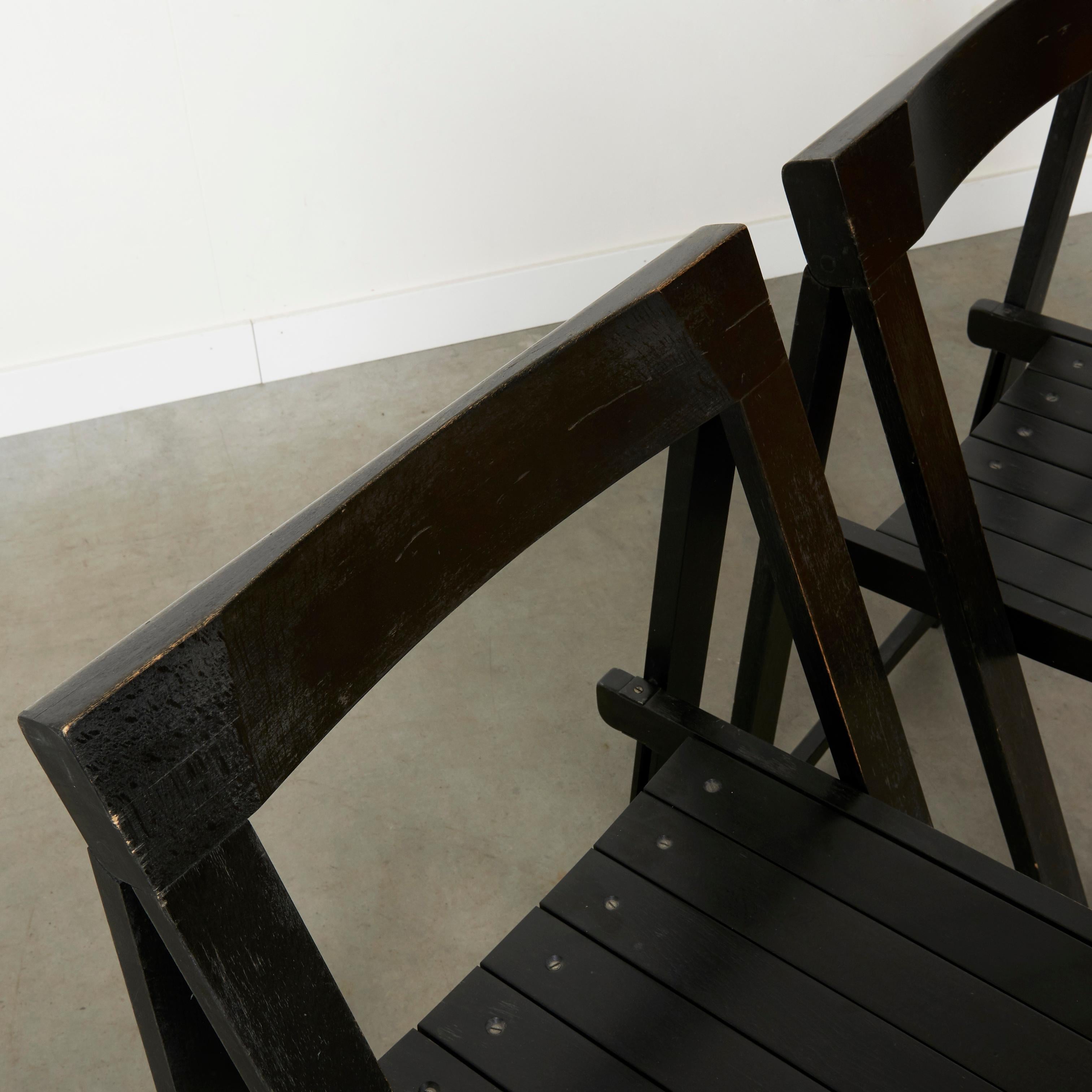 Chaises pliantes Trieste d'Aldo Jacober, années 1960 en vente 5