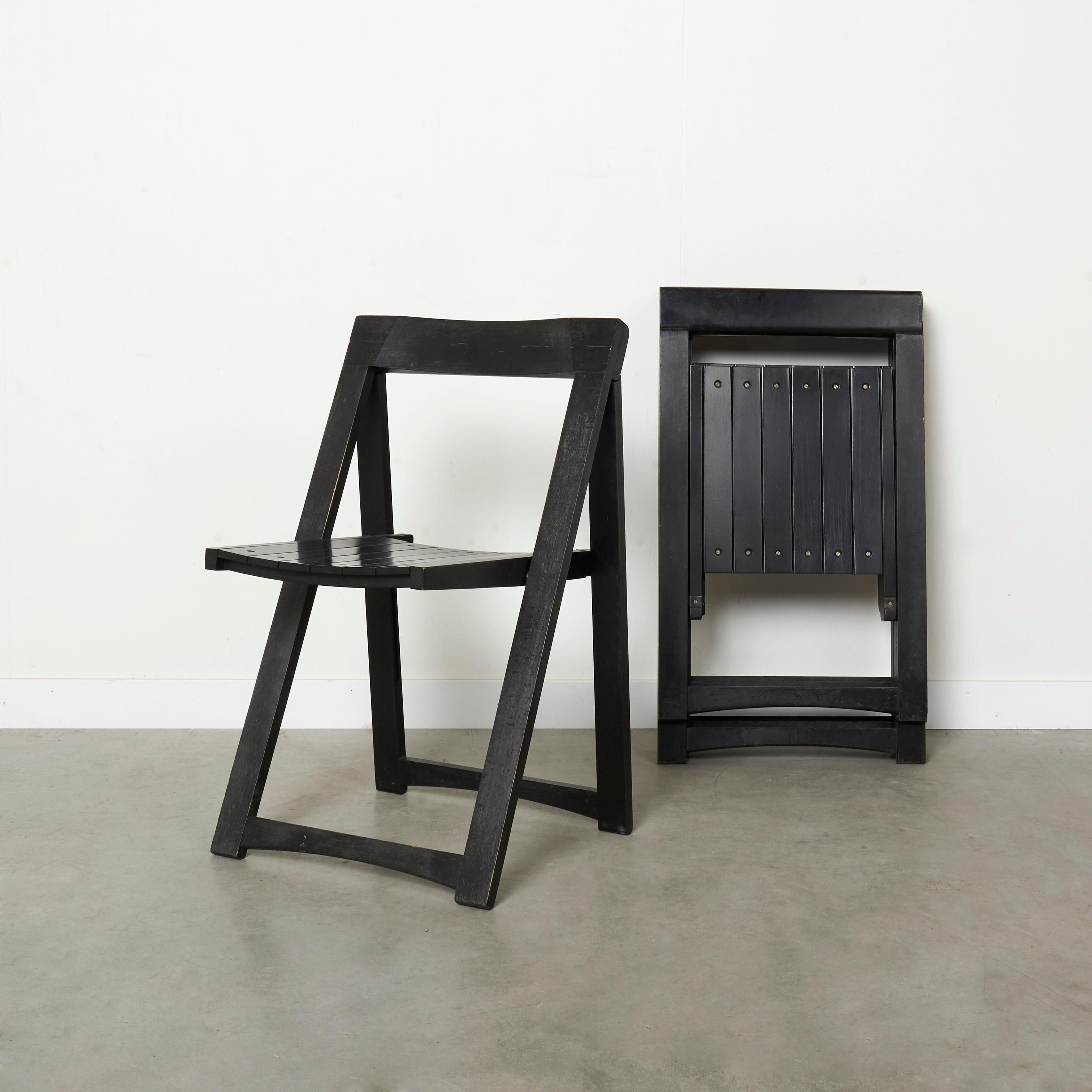 Chaises pliantes Trieste d'Aldo Jacober, années 1960 en vente 2