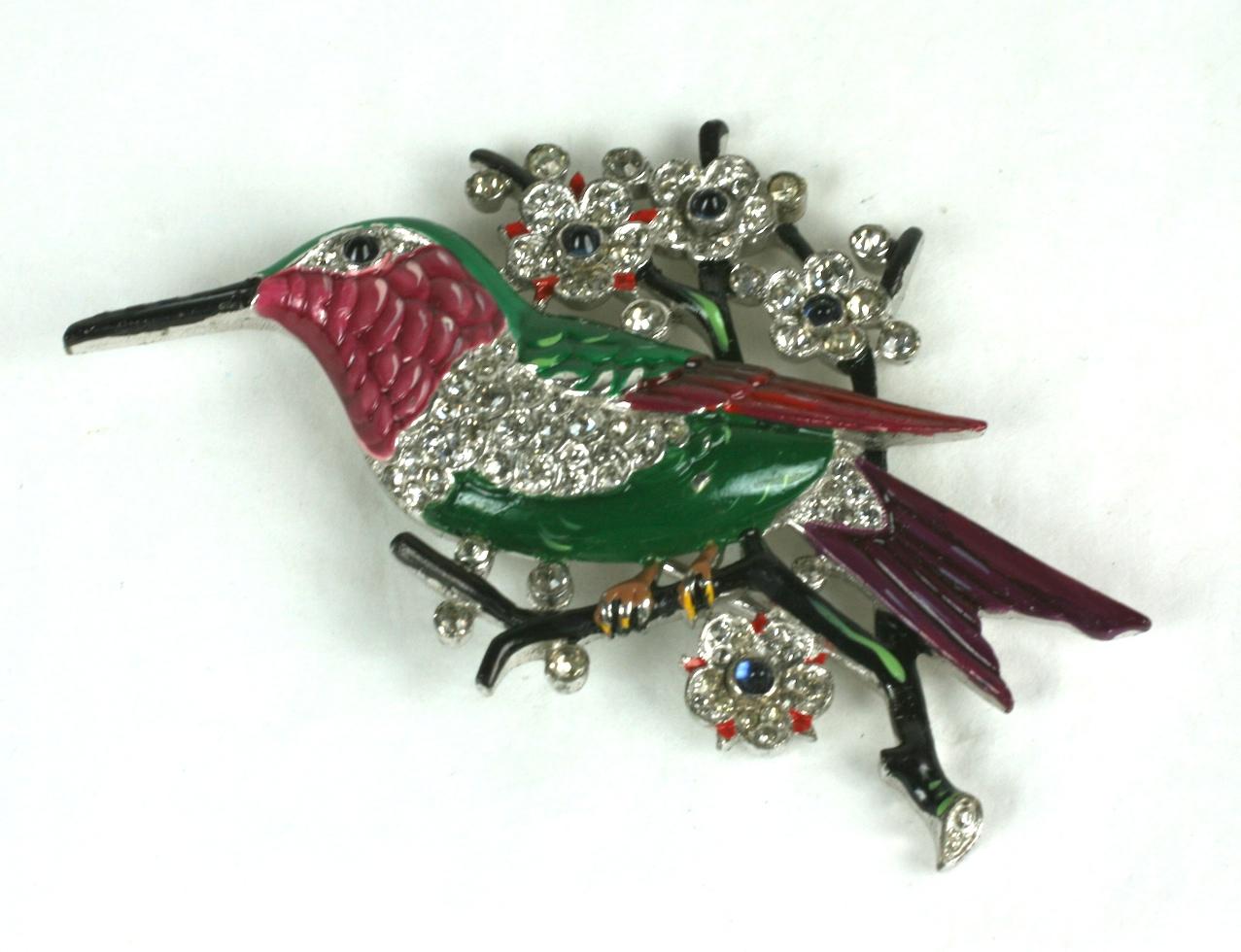 trifari bird brooch