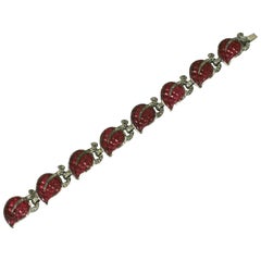 Trifari Alfred Philippe Invisibly Set Bracelet