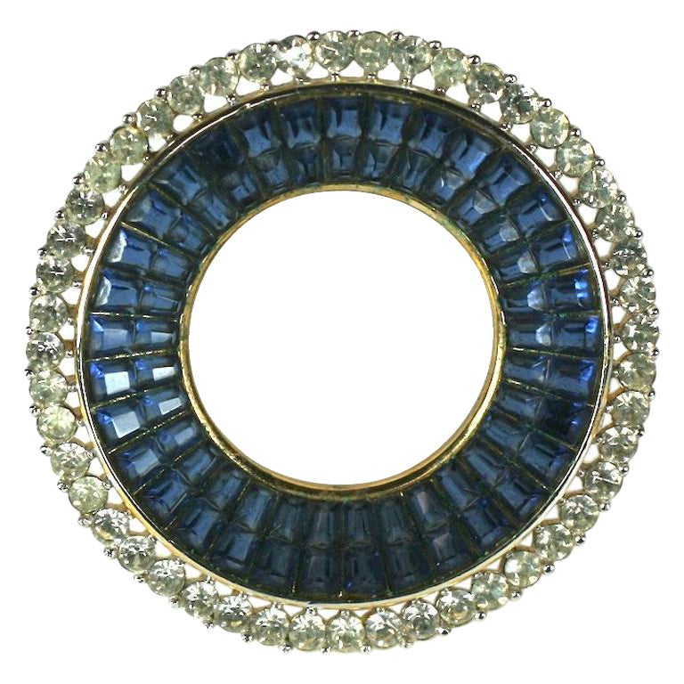 Alfred Philippe for Trifari Spilla a cerchio con incastonatura invisibile