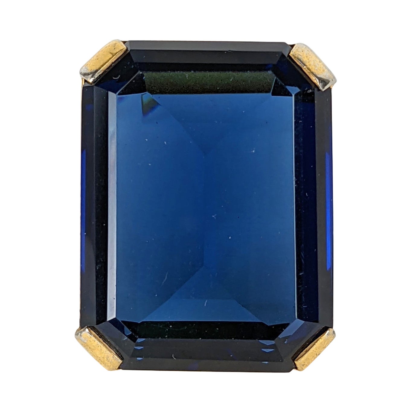 Trifari Alfred Phillipe Clip grande de zafiro en venta