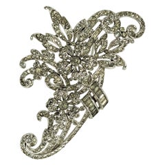 Cornucopia Art Deco Pave Trifari