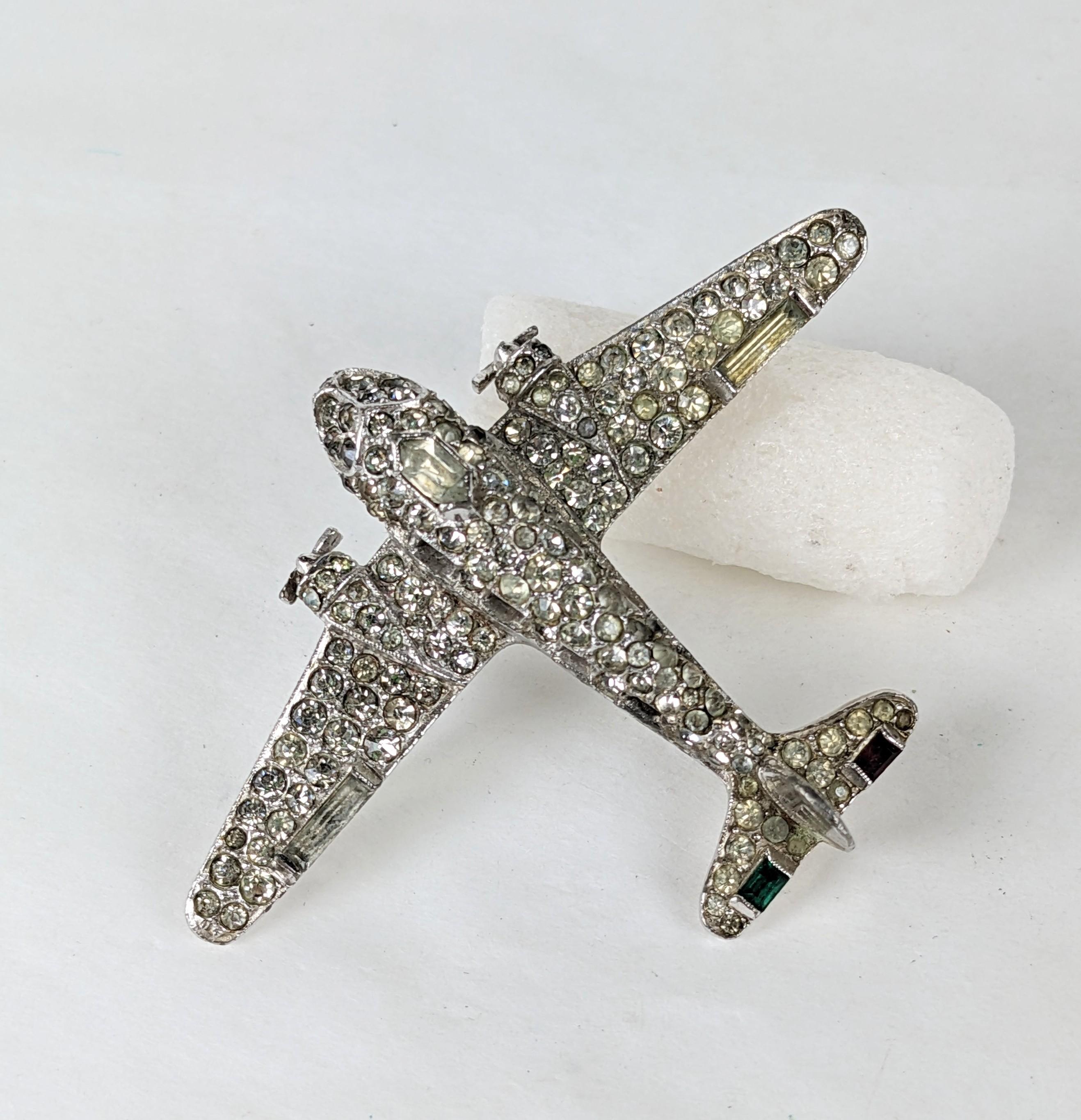 Chanel plane shop brooch