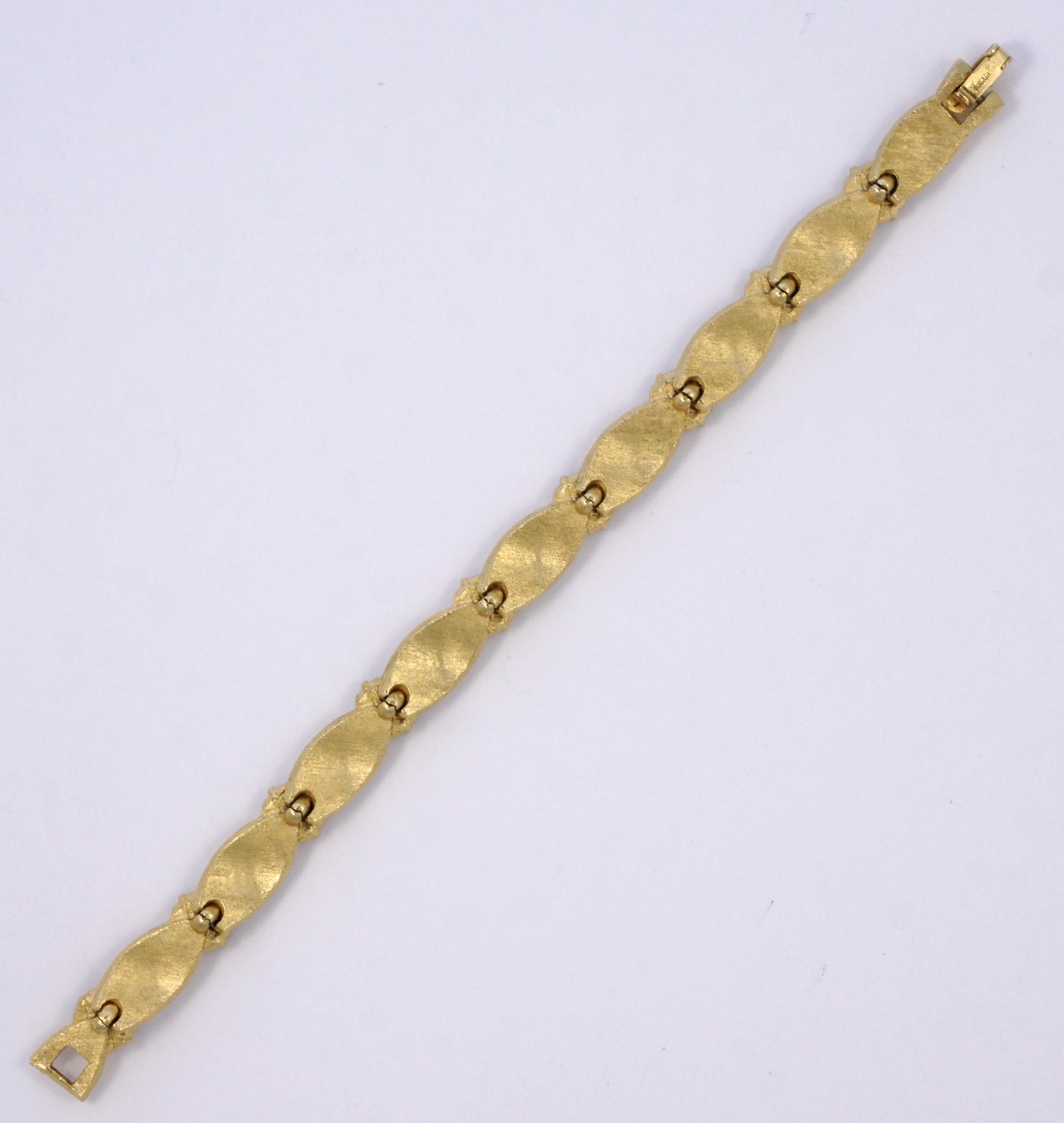 trifari rhinestone bracelet