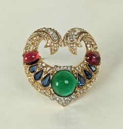 Trifari Jewels of India Moghul Brooch