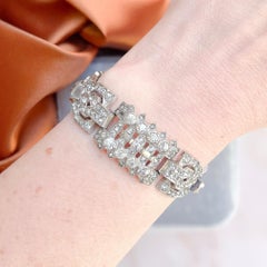 Trifari KTF Fine anni '20 Art of Vintage Bracciale in pasta vintage