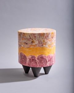 “Trifle” contemporary stool / side table by Studio Morison 