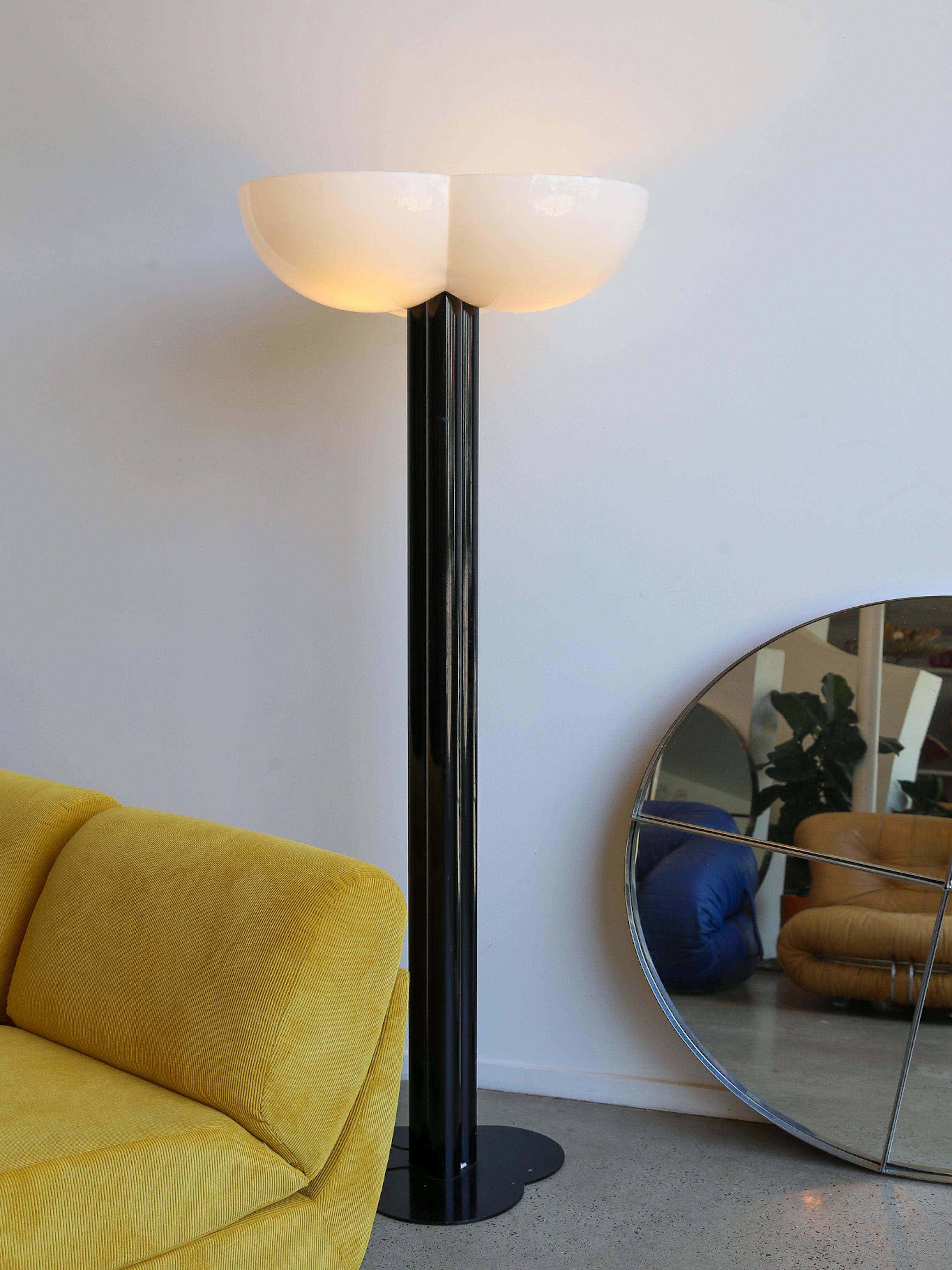 Late 20th Century Trifoglio Floor Lamp by Sergio Asti for Bilumen For Sale