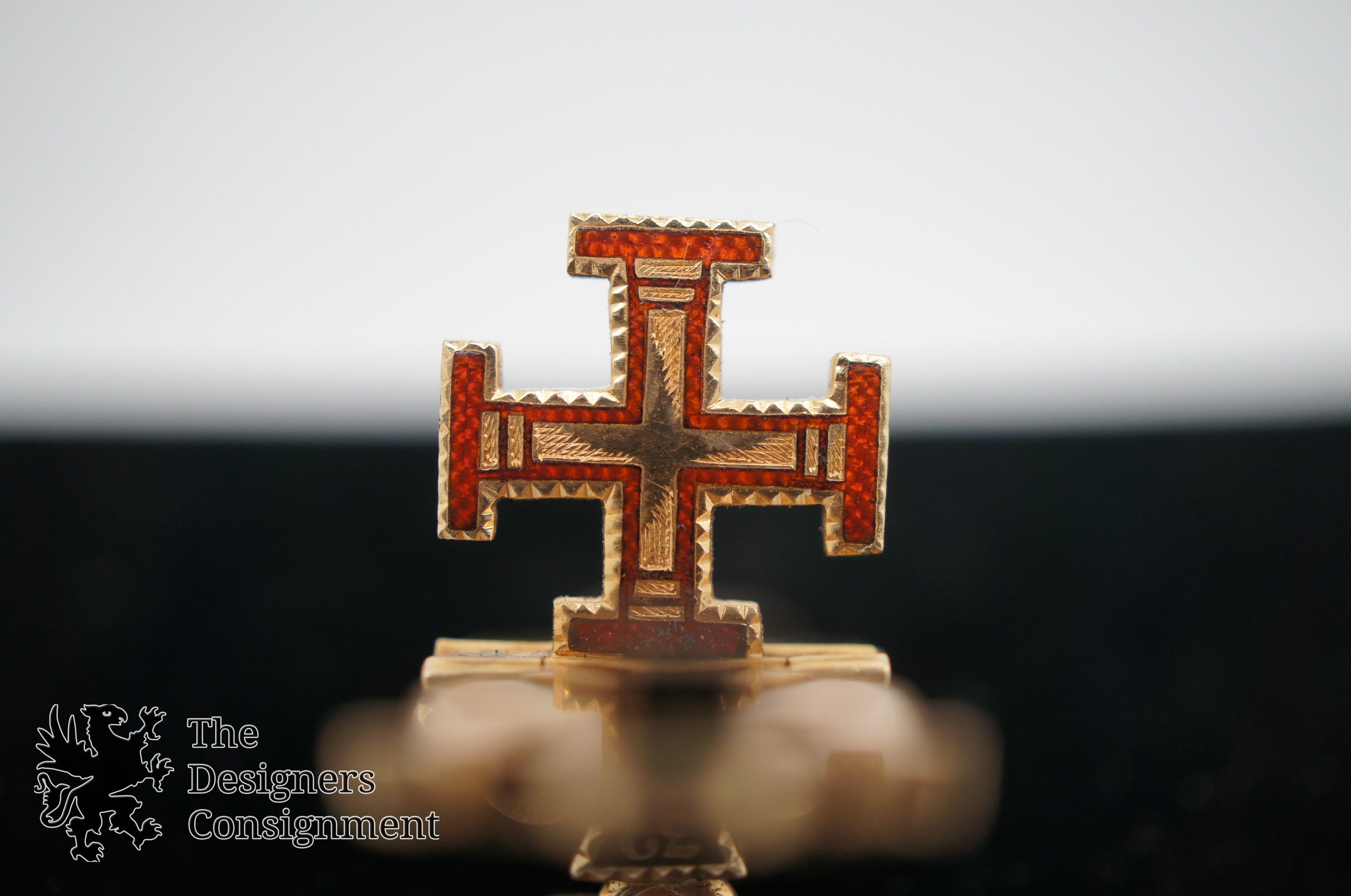 knights templar pin badges