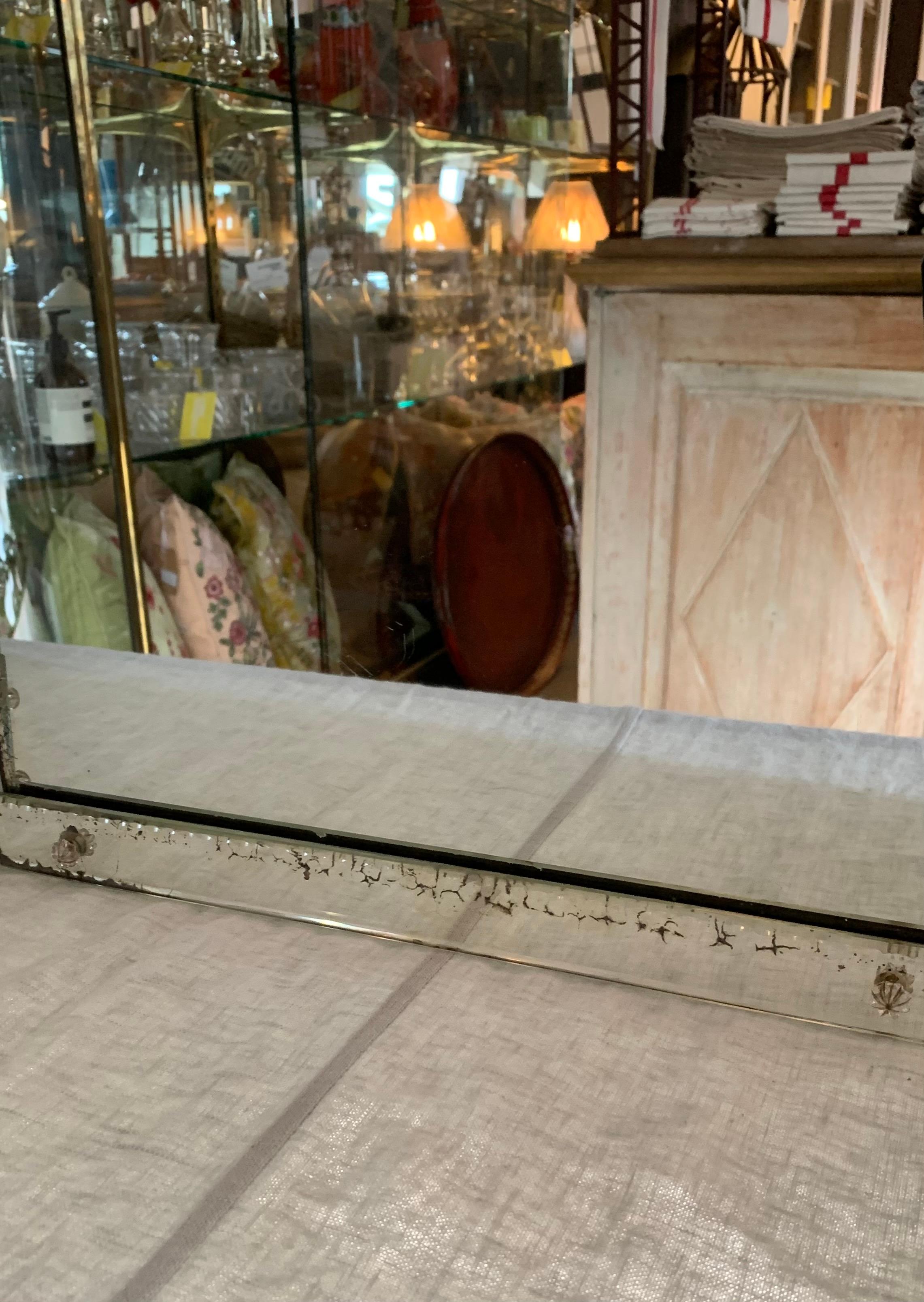 Trifold Venetian Vanity Mirror - Triptyque For Sale 1