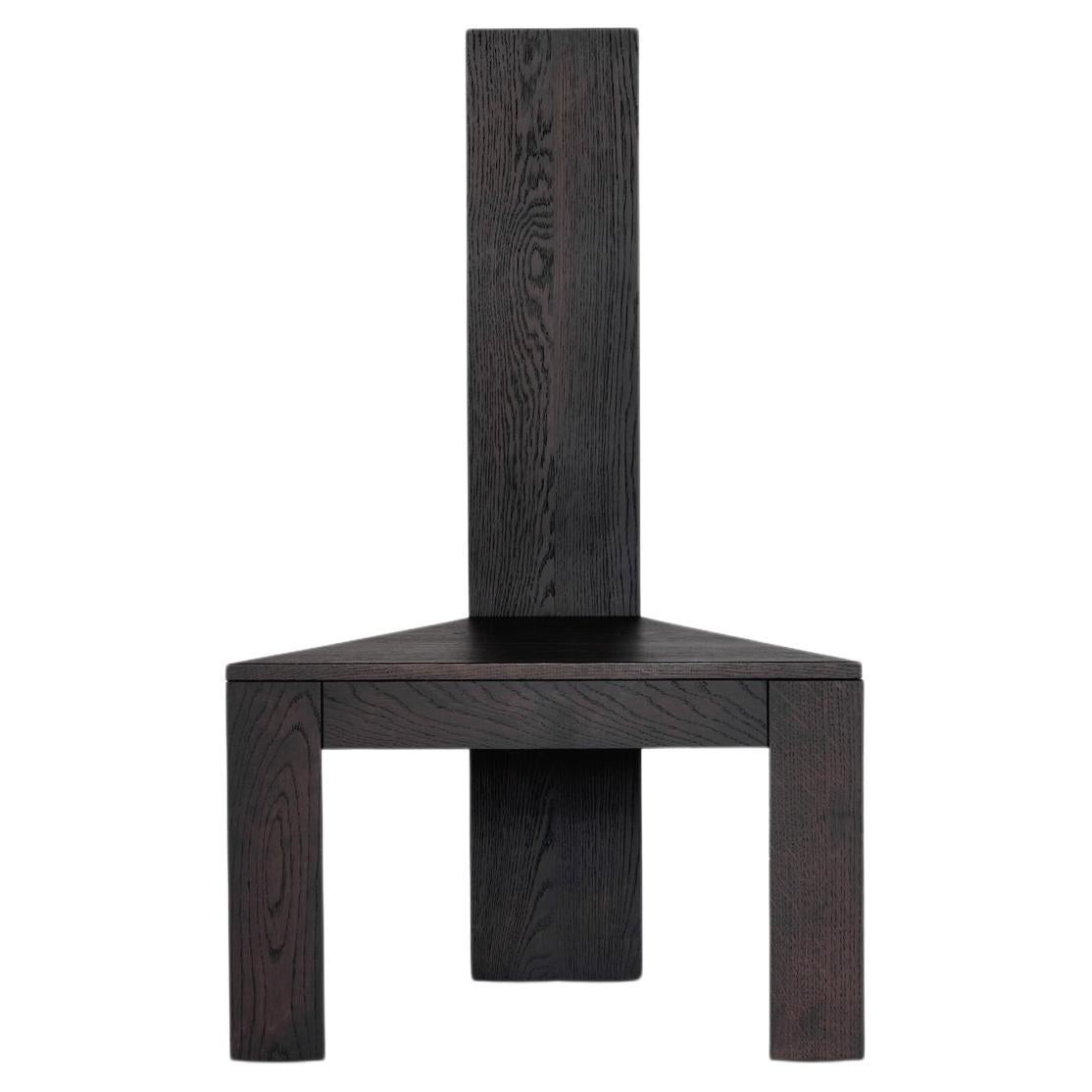 Sedia Trigon in Oak Oak marrone scuro di Mokko Amsterdam in vendita