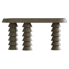 Trigono Dark Grey Console Table by Studio Anansi