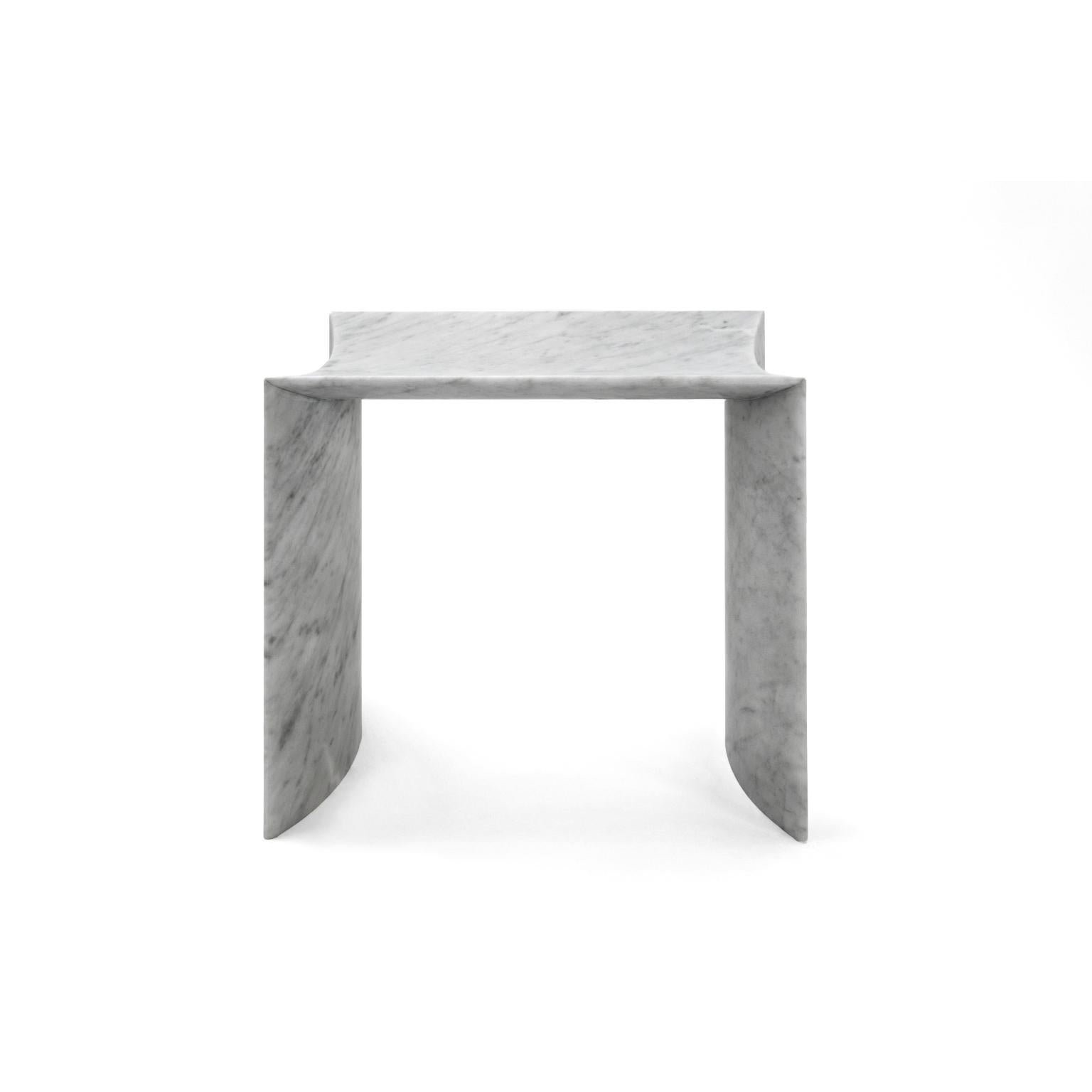 Panca media Trilite in marmo Verde Lepanto di Bufalini Marmi in vendita 1