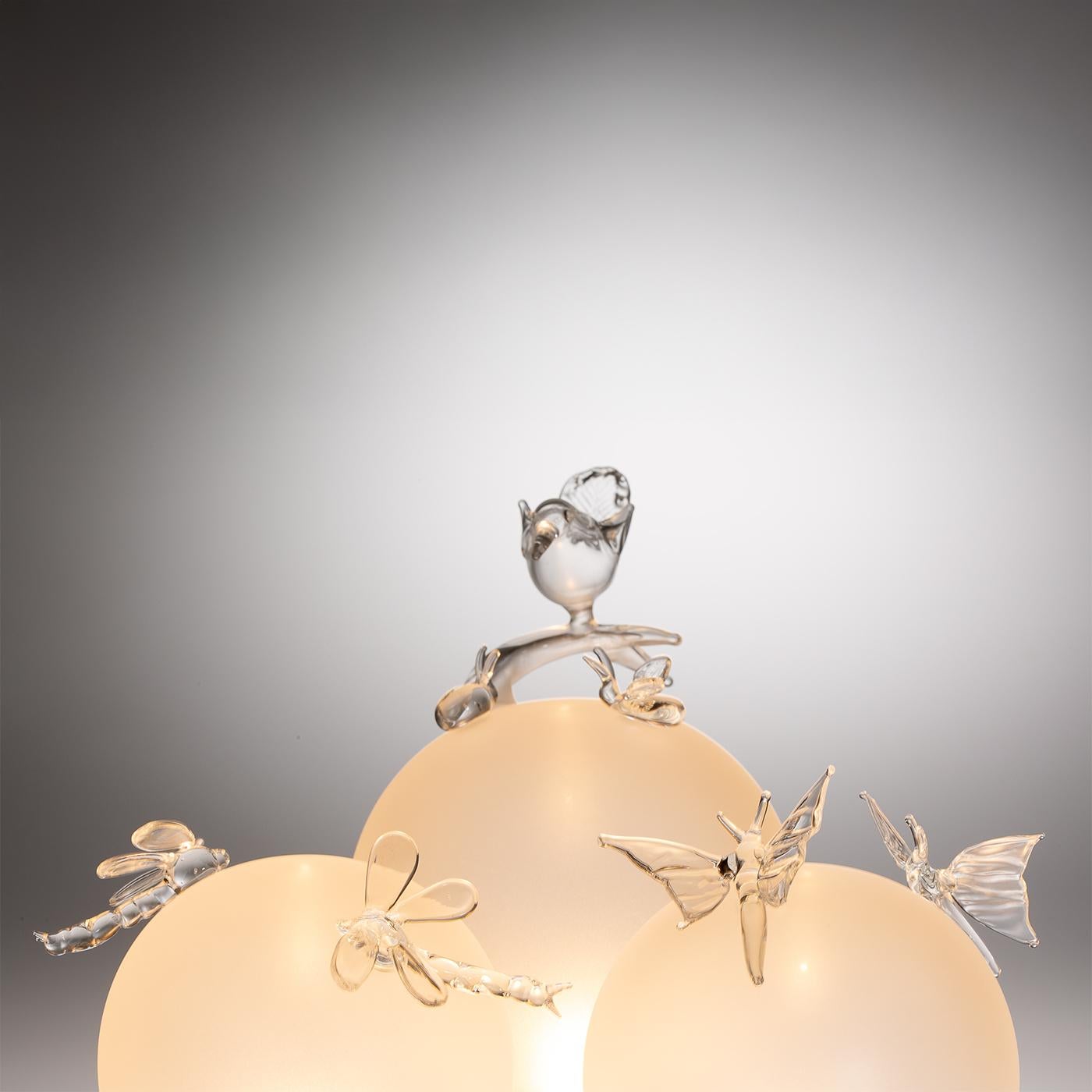 Lámpara de sobremesa de cristal Trilli Libellule Led by Casarialto Vidrio en venta