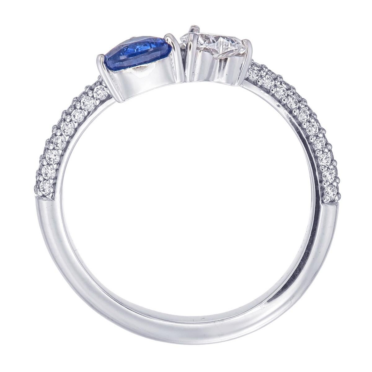 Anillo Trillón de Zafiro Azul en Nuevo estado para la venta en บางรัก, TH