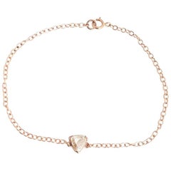 Trillion Rose Cut Diamond Bracelet