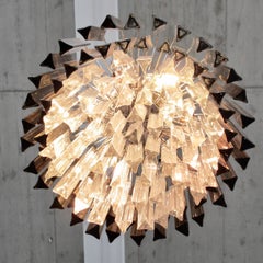Trilobi Glass Chandelier, Murano