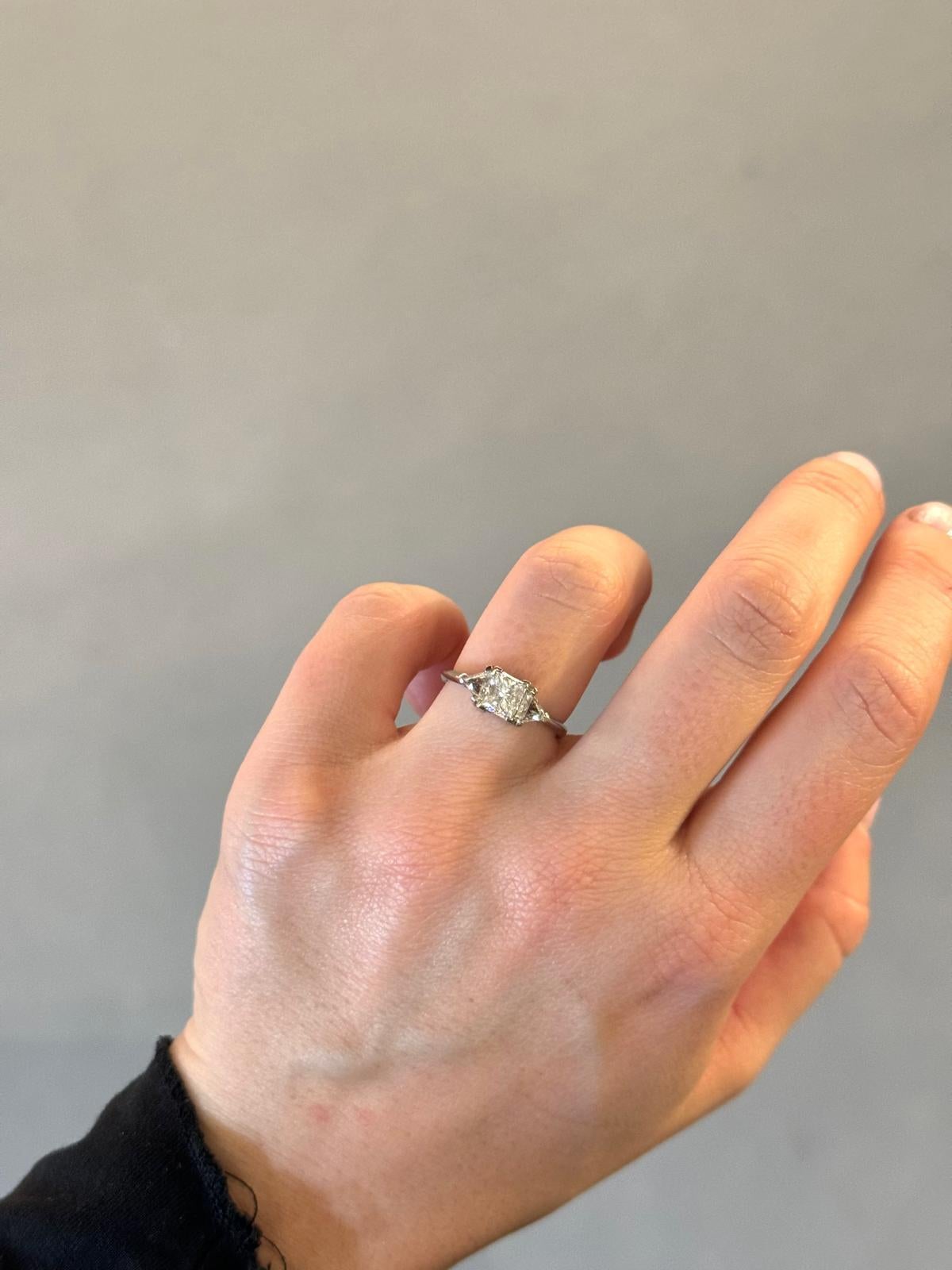Trilogy Diamond ring For Sale 2