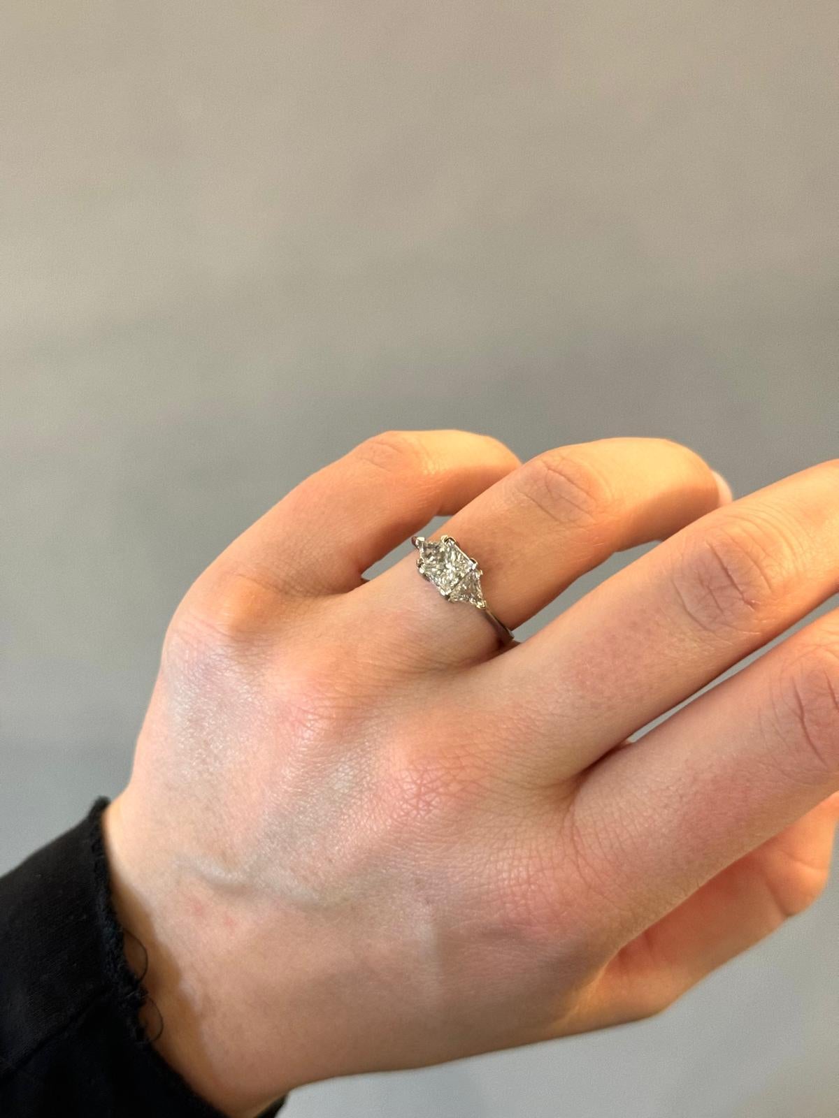 Trilogy Diamond ring For Sale 3