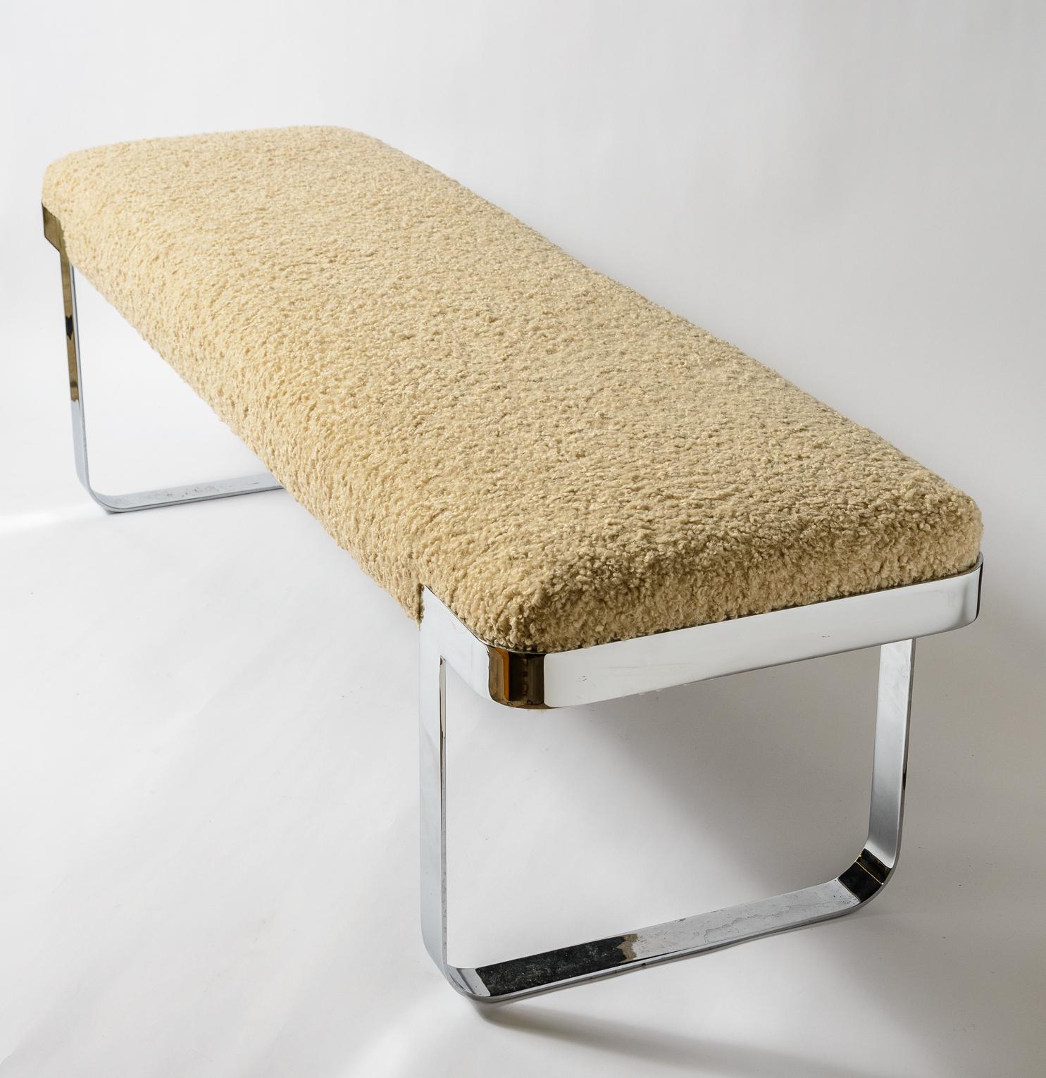 American TriMark Upholstered Bench For Sale