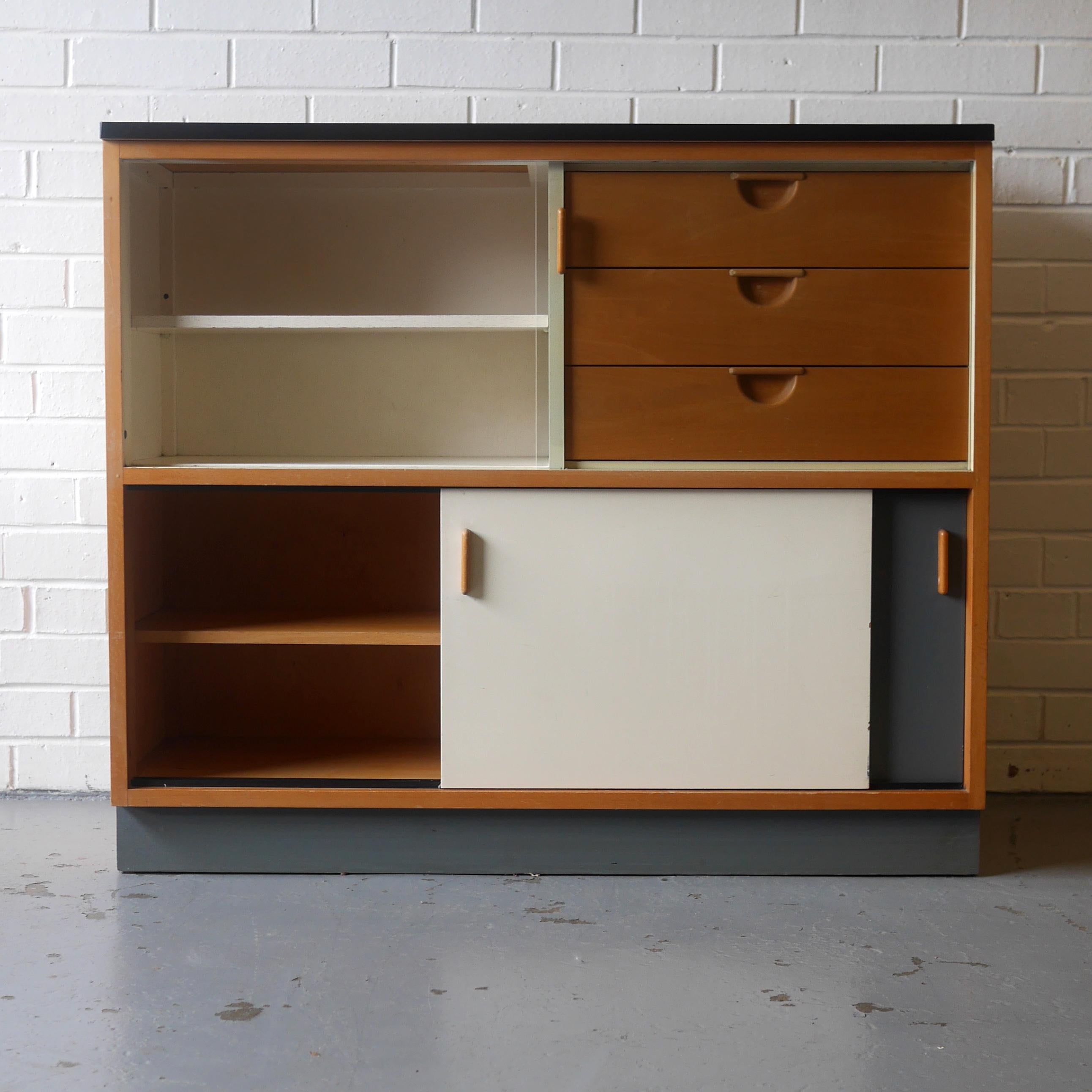 Trimma Cabinet by Frank Guille for Kandya Ltd, circa 1954 In Fair Condition In Derby, Derbyshire
