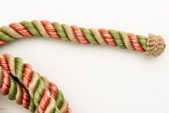 Hand-Woven Acrylic Trimming Cord, Italian Design, Late 20th Century