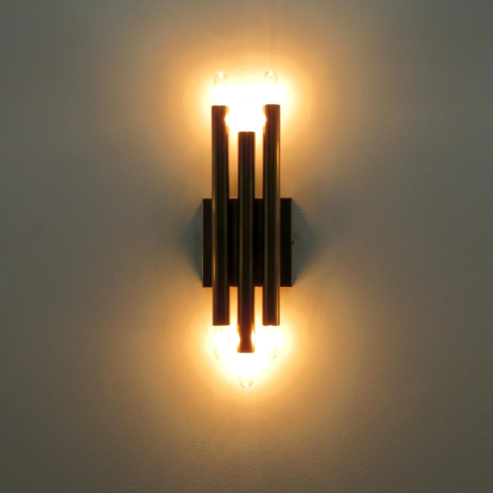 Brass Trina Wall Lights by Gallery L7 For Sale