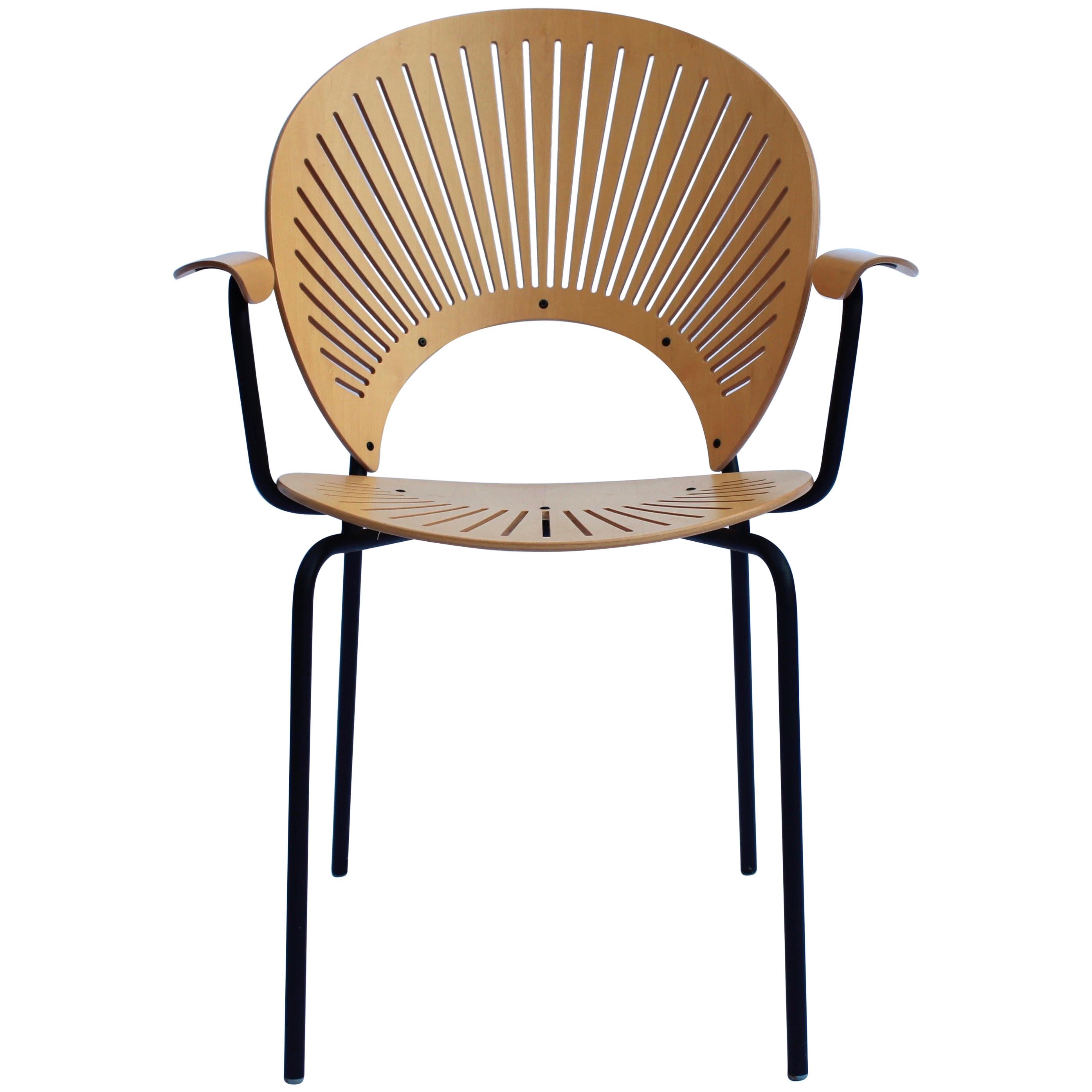 Trinidad Armchair in Maple by Nanna Ditzel and Fredericia, 1990s