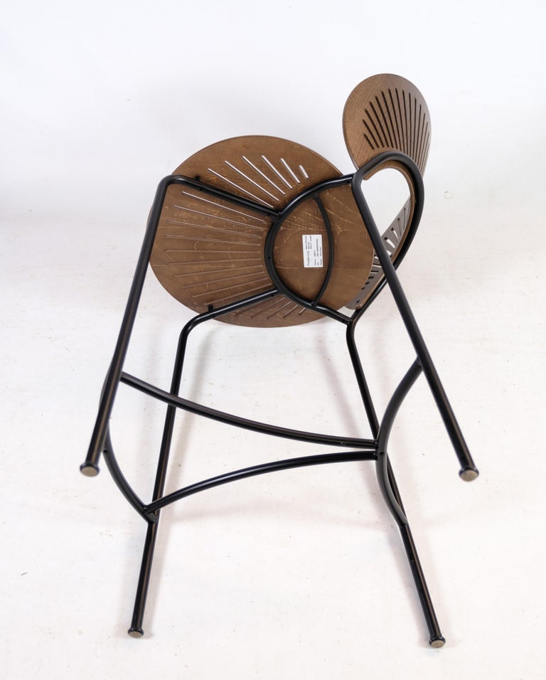 Trinidad Bar Stool, Stained Oak, Nanna Ditzel, 1998 For Sale at 1stDibs