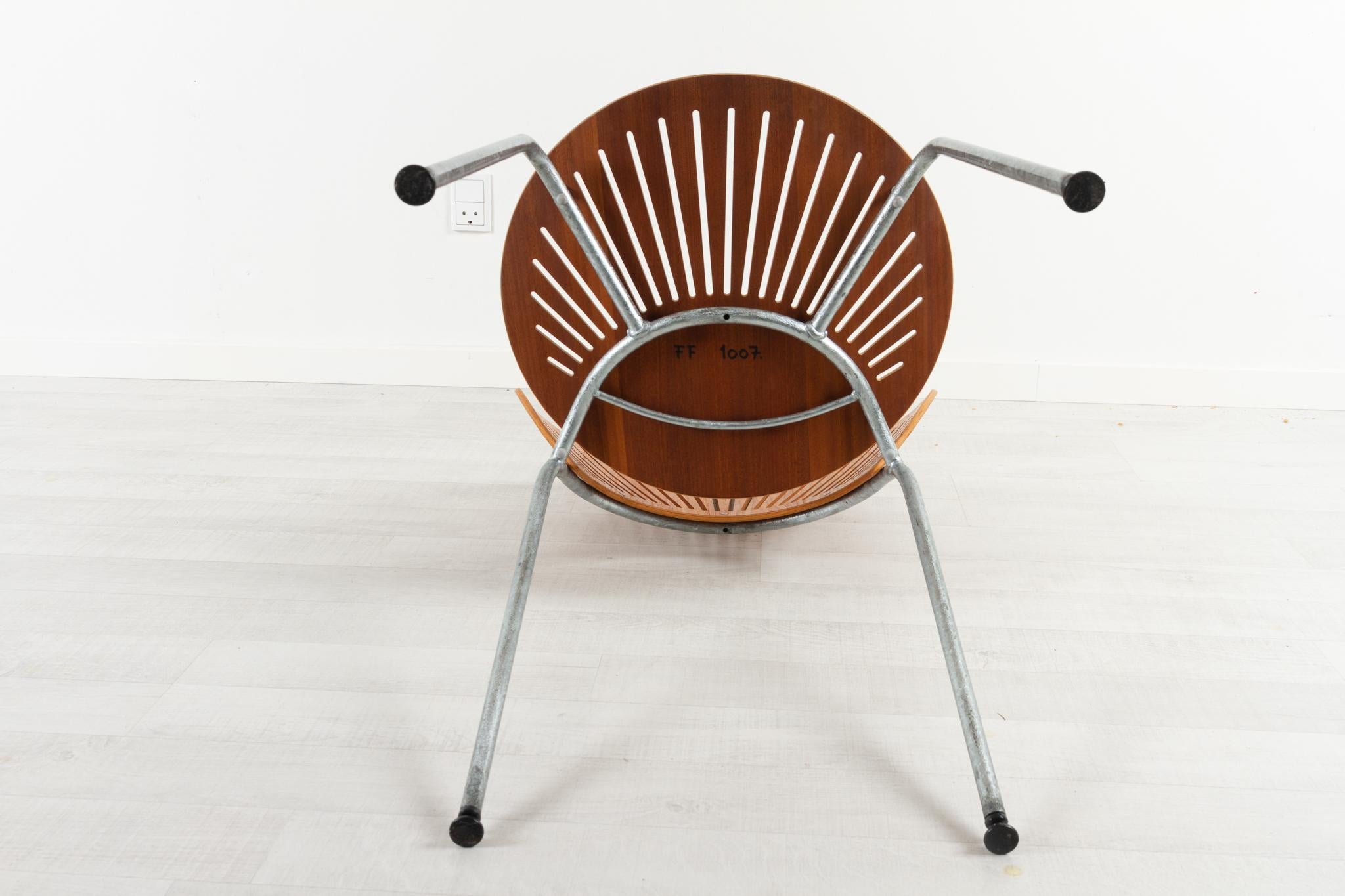 Chaises de salle à manger Trinidad en teck par Nanna Ditzel, années 1990, lot de 4 en vente 11