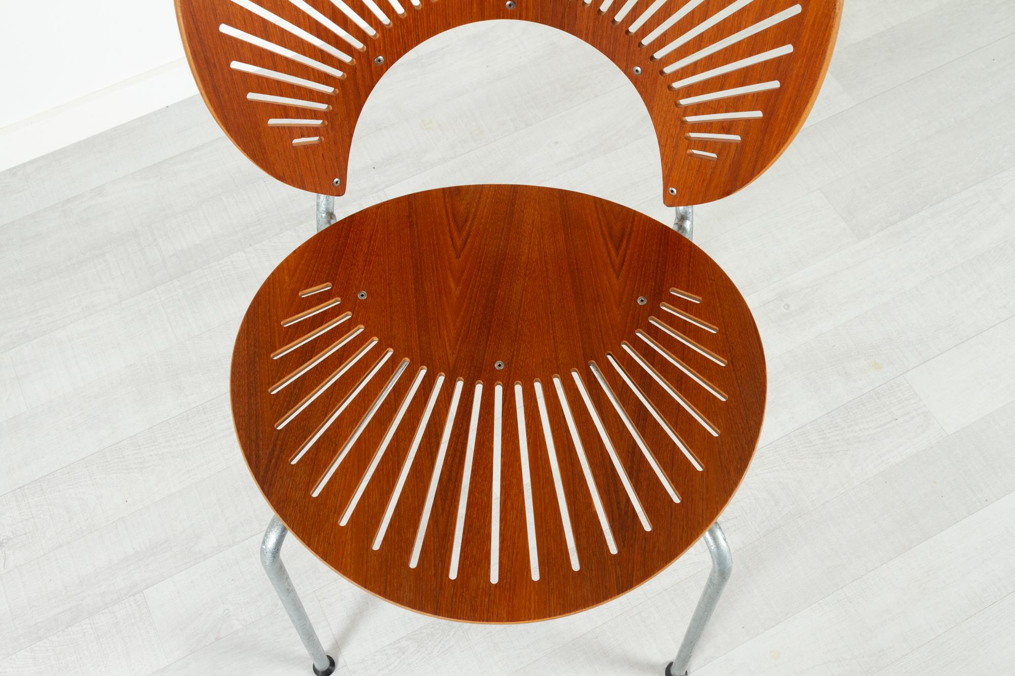 Trinidad Teak Dining Chairs by Nanna Ditzel 1990s Set of 8 For Sale 2