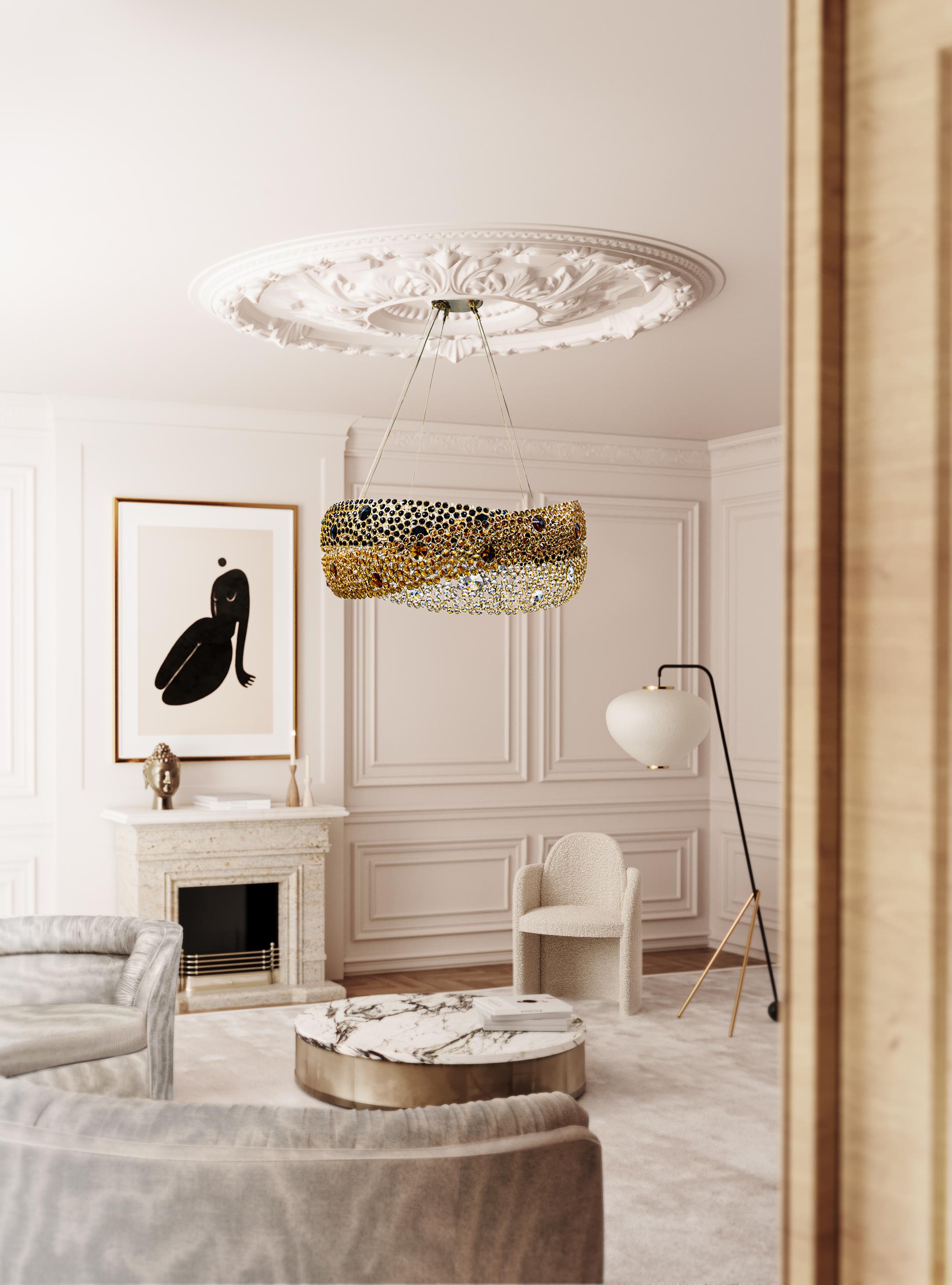 XXI secolo e contemporaneo Lampadario Trinity in vendita