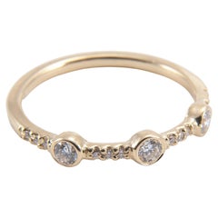 Trinity Pavé-Diamantring
