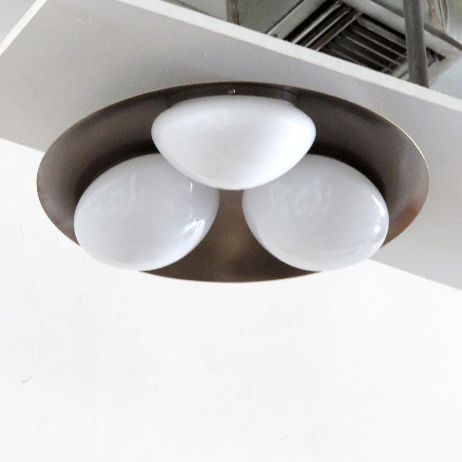 Contemporary Trinova Flushmount Light by Gallery L7 For Sale